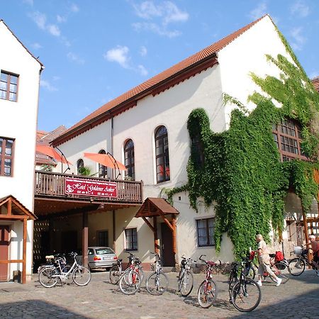 Hotel Goldener Anker Торгау Екстериор снимка